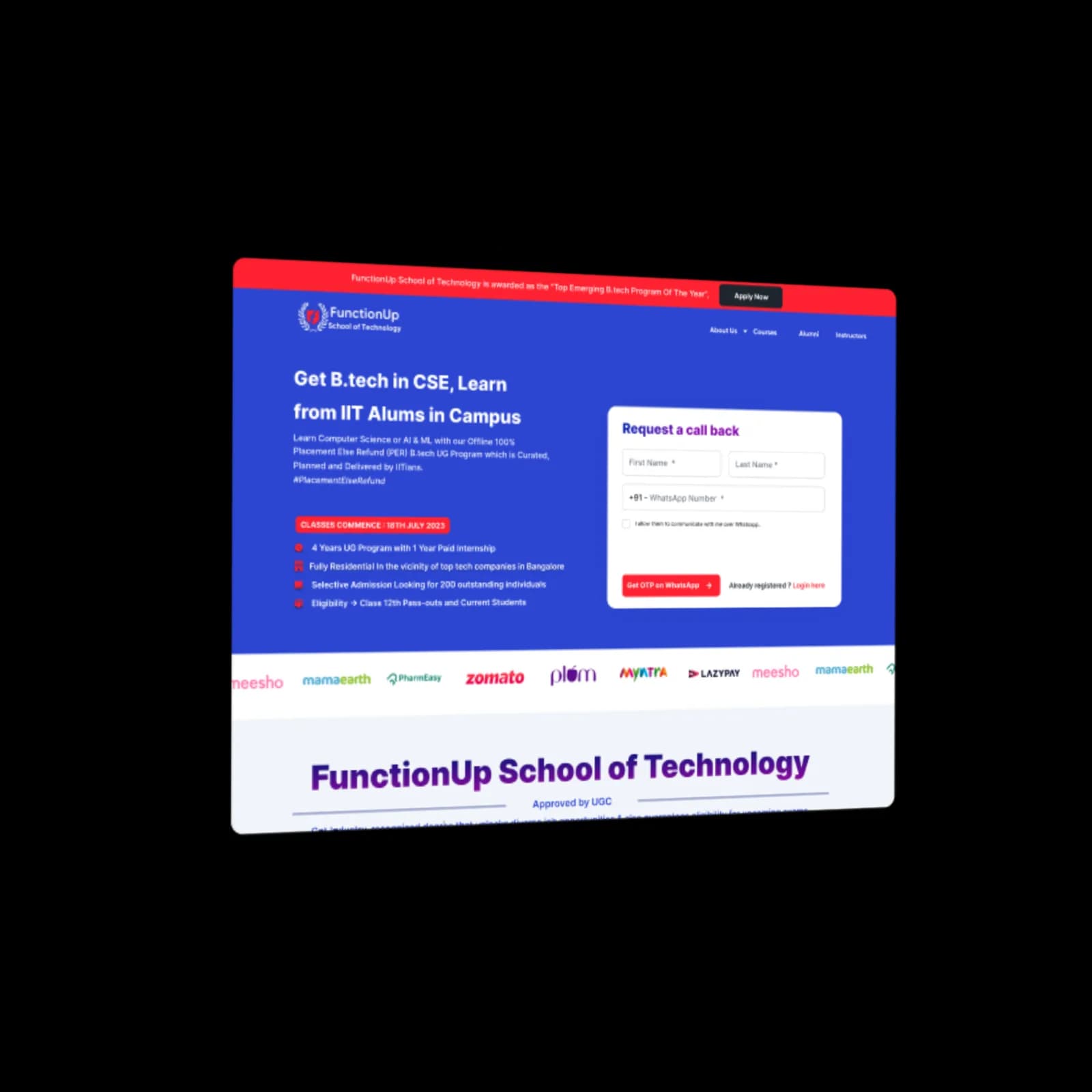 FunctionUp brand and illustration work